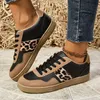 2025 neue Stil Mode Leopard frauen Schuhe Designer Hohe Qualität Casual Große Größe Sport Schuh PU Vulkanisierte Schuhe