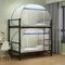 0.9-1.8m Modern Style Student Dormitory Bunk Bed Single Door Mosquito Net Household Free Installation Foldable Yurt Mosquito Net