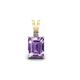 Arwacraft 14.00 Carat Natural Quality Katela Amethyst Gold Plated Pendant/Locket Gemstone For Men And Women(Ggtl Lab Certified)-B0BYSYK6MRNAMZ