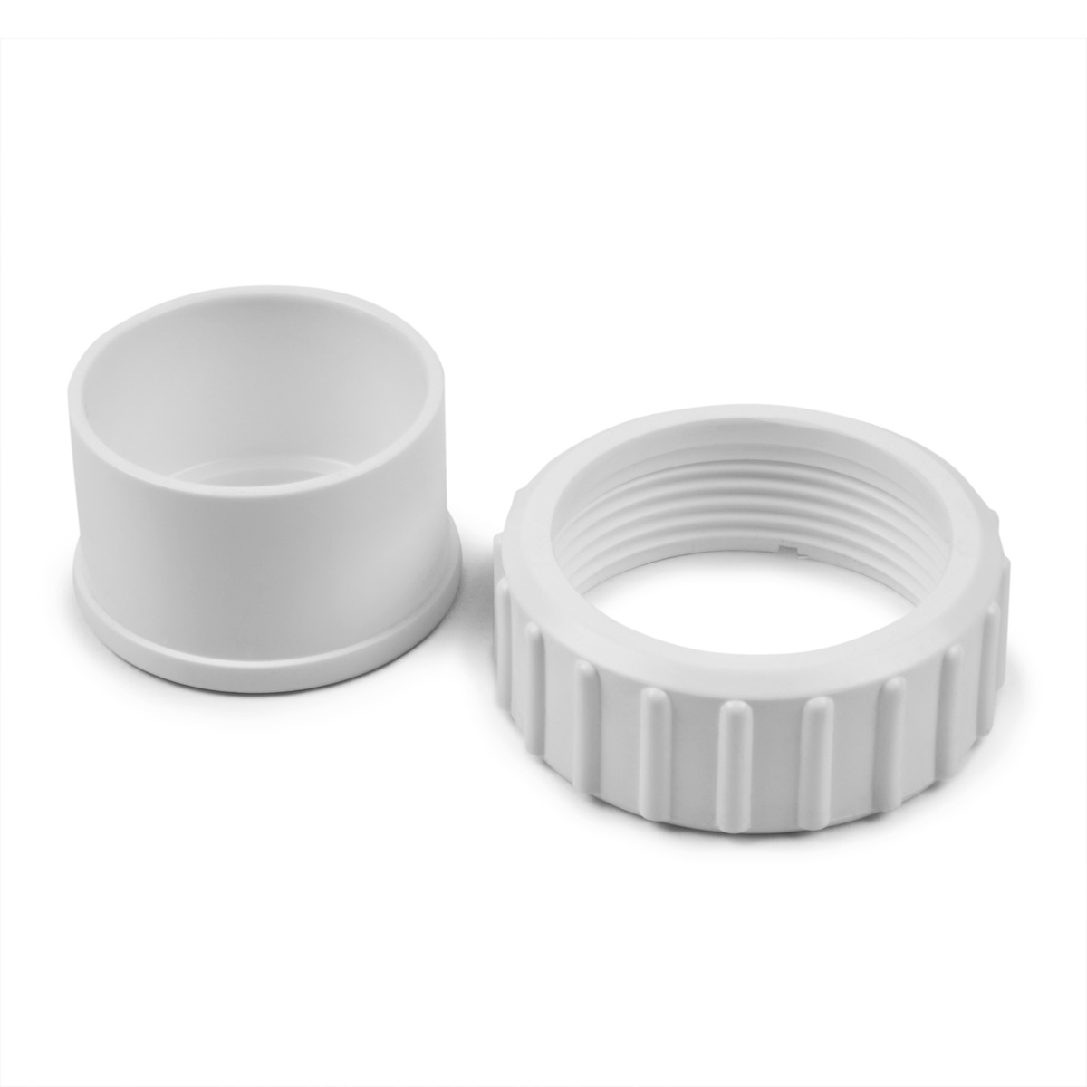Überwurfmutter Aquade 50mm Plastik Anschluss für Heizung Whirlpoolheizung Image