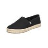 Espadrille TOMS "TOMS Halbschuhe Textil", Damen, Gr. 37,5, schwarz, Textil, casual, Schuhe