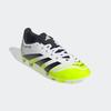 Fußballschuh ADIDAS PERFORMANCE "PREDATOR CLUB KIDS FG/MG", Gr. 33, bunt (cloud weiß, core schwarz, lucid lemon), Synthetik, sportlich, Schuhe, geeignet für Rasen- und Kunstrasenplätze