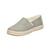 Espadrille TOMS "TOMS Halbschuhe Textil", Damen, Gr. 38,5, grün (olive), Textil, casual, Schuhe