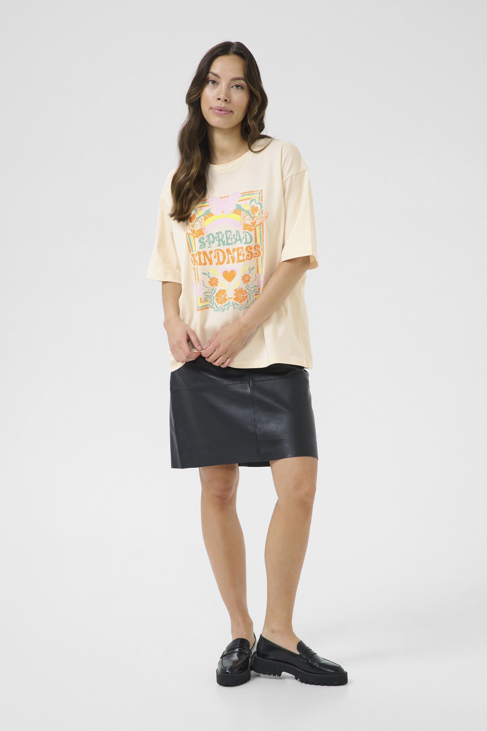 T-shirt Oversize fit Whitecap white Image