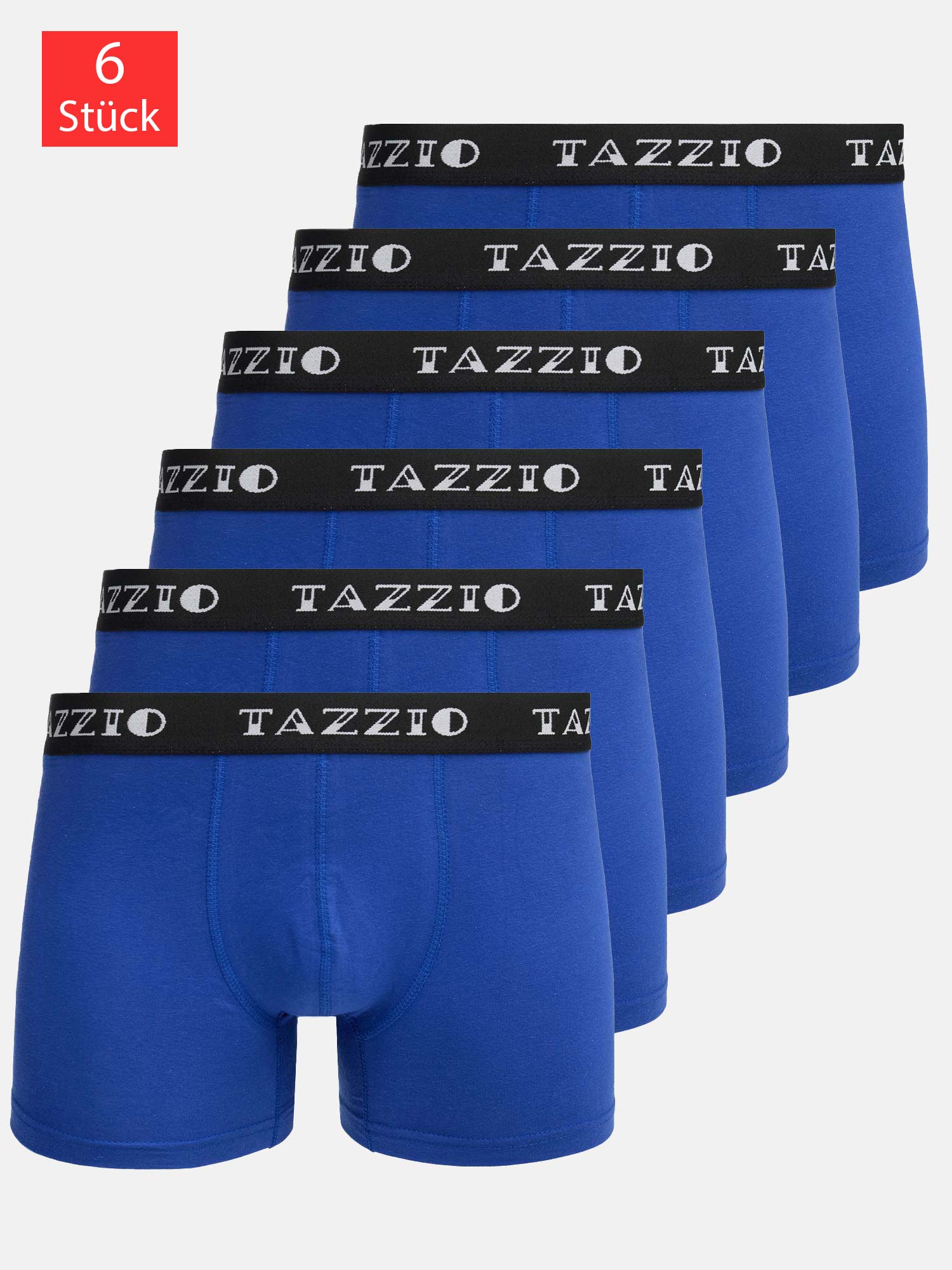 Tazzio Herren Boxershorts 6er Pack Image