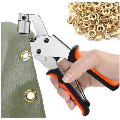 Csparkv - zange zange, Mini-manueller Ösenstanzer, Handpresse, Ösenzange, 6 mm, 500 Stück. Image