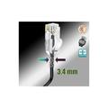 Cavo di Rete Ethernet Slim Cat 8 50 m Tondo Nero lan wan sftp 32AWG, 2000 MHz 40 Gbps con
