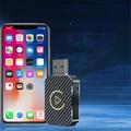 Adattatore intelligente per auto con convertitore wireless Android Auto CarPlay Box 2 in 1