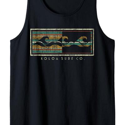 TEMU Koloa Surf Mens 3 Lightweight, Graphic Tank Top Casual Graphic Sleeveless Shirts For Men 100% Cotton Breathable Fabric Image