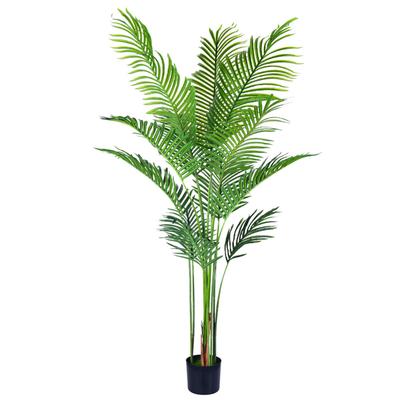 TEMU 4ft Artificial Tree Potted - Lifelike Green Plastic Plant For Home, Office, Or Indoor Decor, 0 Maintenance Required Image