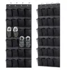 Schuhregal über der Tür mit 24 großen Netztaschen, hängender Schuh-Organizer für Schrank, hängendes Schuhregal, Halter, Aufhänger