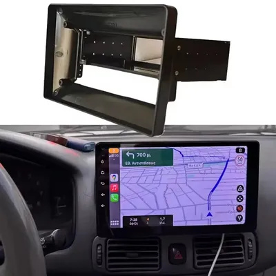 1 Din 9/10.1 Inch Universal Car Stereo Radio Fascia Touch Screen Autoradio Car MP5 Player Frame Plate Adapter Navigation Panel
