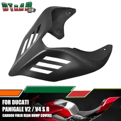 100% Carbon Fiber For DUCATI Panigale V2 V4 R Streetfighter V2 V4S Motorcycle Accessories Rear Seat Hump Cover Tail Fairing Kit