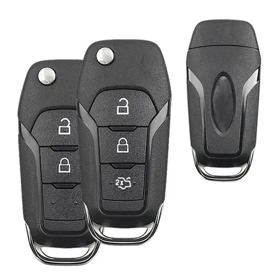 YAYUN 2/3/4 Buttons Flip Remote Key Shell Case Explorer Ranger AKFDF120 For FORD 2015-2019 F-150 Fusion F-250 F-350 Focus MK MK7