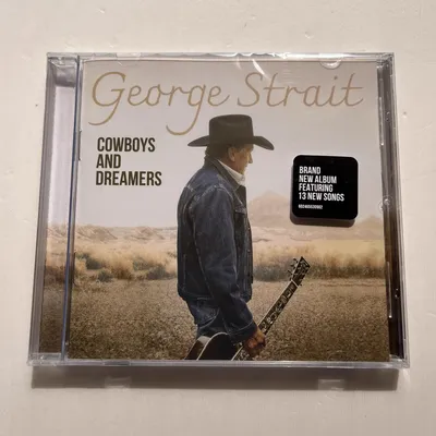Country George Strait Music CD Cowboys And Dreamers Album Music Record Cosplay Walkman Car Soundtrack Box Party Music Collection