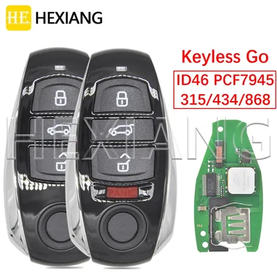 DR ID46 PCF7945AC 315/433/868MHz Proximity Keyless Go Car Remote Key 7P6959754AT For VW Volkswagen Touareg 2010-2018