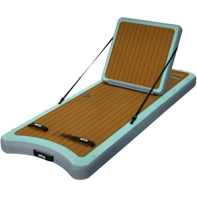 Aero Inflatable Hangout Suite Lounge Float Chair Removable Back Rest Adjustable Reclining Pool Lake Beach