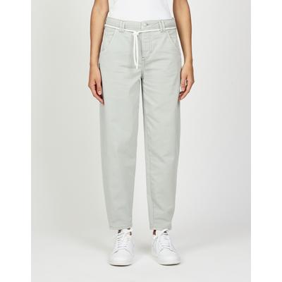 Webhose GANG "GANG Hosen Balloon 94VIA JOGGER", Damen, Gr. 27, Normalgrößen, grün (frosty grün), 82% Baumwolle, 15% Polyester, 3% Elasthan, Hosen Image