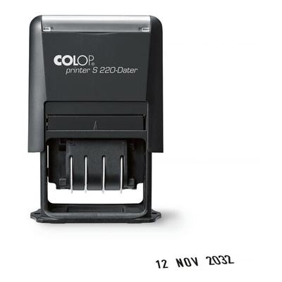 Colop Selbstfärbender Datumstempel »Printer S 220-Dater« schwarz, 2.5x0.4 cm Image