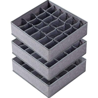 Unterwäsche-Organizer, Sockenschublade, Schrankbox und Schrankregale, faltbare Stoffbox für Image