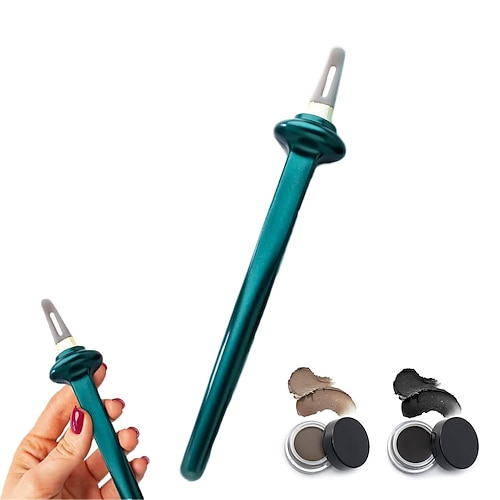 arcbelle Eyeliner-Set – Mehrzweck-Make-up-Anwendungstool, leicht aufzutragender Eyeliner-Stift mit Silikon-Tool für präzises Auftragen von Augen und Lippen Image