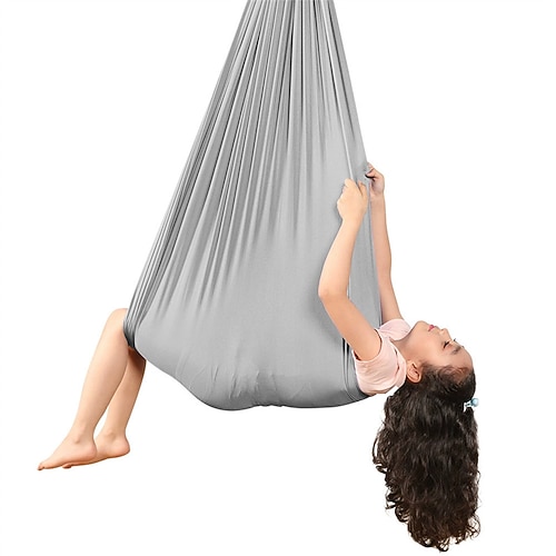 1 Aerial-Yoga-Hängematte mit kompletter Hardware – Umarmungsschaukel für Yoga, Camping, Picknick im Freien und drinnen – handwaschbarer Webstoff mit 80 % Textilanteil – Größe 288 x 149 cm Image