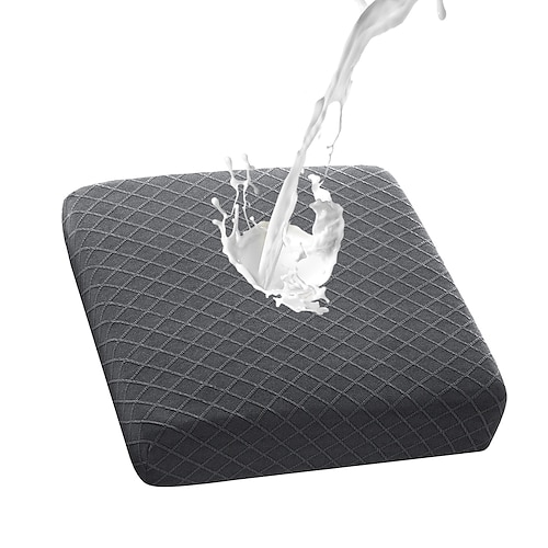 100 % wasserdichte Sofakissenbezüge 20 x 20 Zoll, passende Stretch-Sofa-Sitzkissenbezüge, Sofabezüge, Möbelschutz Image