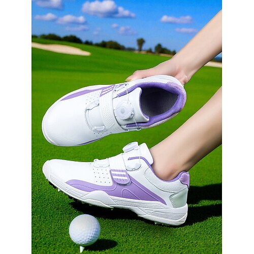 Damen Golf-Sneaker – atmungsaktive Sportschuhe für Outdoor-Sport, Golfplatz Fitness-Walks Image