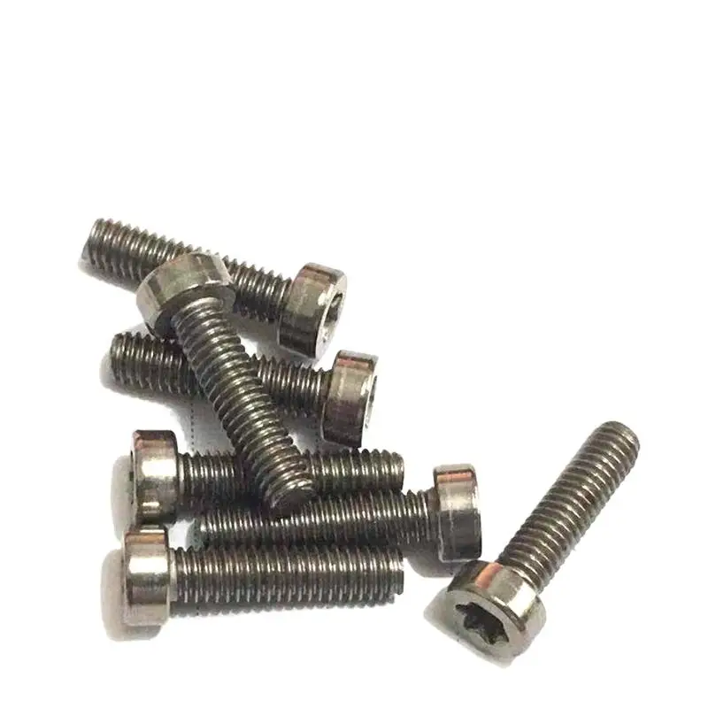 50 teile/los 8 # -32xL Titan GR2 American Pure T15 Schrauben Zylinderkopf Pflaumenrillenschraube ISO14580 Ti Torx gerillt Image