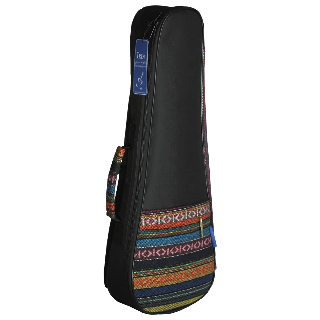IRIN 21 Zoll Universal-Ukulele-Tasche, bunt, wasserdicht, Baumwolle, Gitarrenkoffer, tragbare Ukulele-Umhängetasche, Gitarrenteile und Zubehör Image