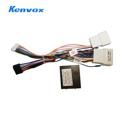 android Car radio Canbus Box Decoder For Mitsubishi Pajero V97 V73 V60 Outlan 16 pin Wiring Harness Plug Power Cable