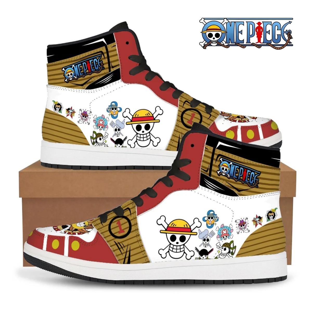 One Piece Basketballschuhe Ruffy Zoro Sneakers Nime Freizeitschuhe Benutzerdefinierte One Piece Basketballschuhe Schuhe Unisex Geburtstagsgeschenk