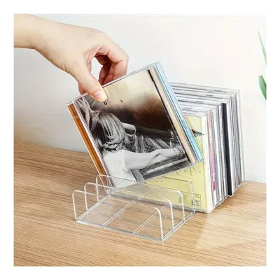 DVD/CD Organizer,Eyeshadow Palette Storage Tray Cosmetics Rack Makeup Tools Compartment Holder Sunglasses Storage Shelf