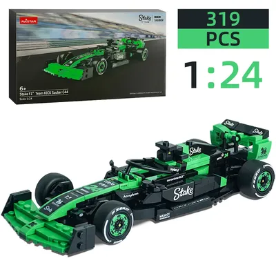 Formel-1 F1 Technisches Fahrzeug, Rennwagen, Sportwagen, Bausteine, MOC, Super-Rennsteine, DIY-Spielzeug, Erwachsene, Kinder, Urlaubsgeschenke Image