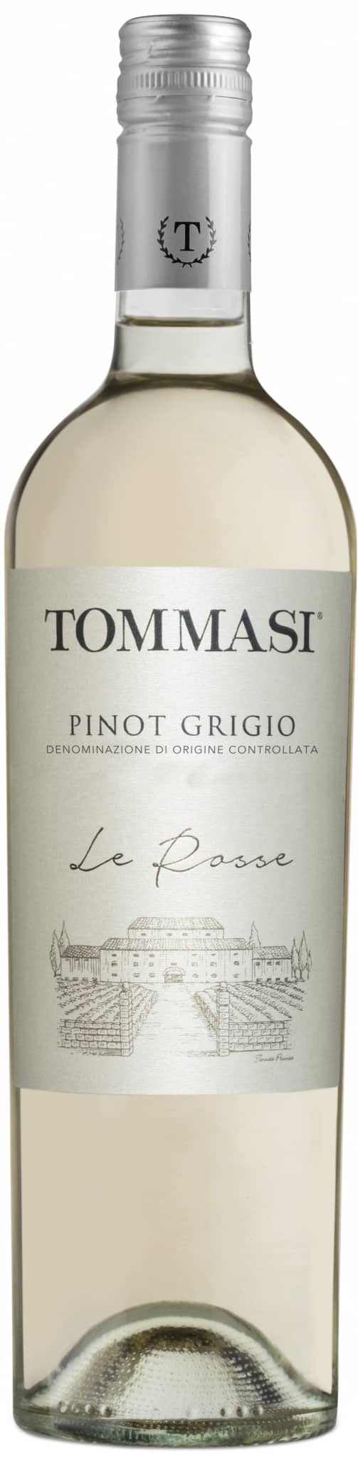 "Tommasi Le Rosse Pinot Grigio 2024 White Wine - Italy"