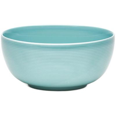 Schale VAN WELL "Jive, 16 cm, 6 Stück", blau (türkis), H:7,5cm Ø:16cm, Porzellan, Schüsseln, spülmaschinengeeignet Image