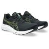 Laufschuh ASICS "GEL-CONTEND 9", Gr. 48, schwarz, citron, Textil, sportlich, Schuhe, mehr Dämpfung, Topseller