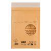 Mailmedia Papierpolster-Versandtasche ohne Fenster 100 Stück 165 x 215 mm braun, 16.5x21.5 cm