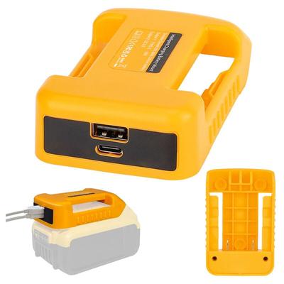 USB-Ladeadapter, kompatibel mit dewalt 20V-Akkus, 2 USB-Ständer, mit Typ-C-Schnellladung Image
