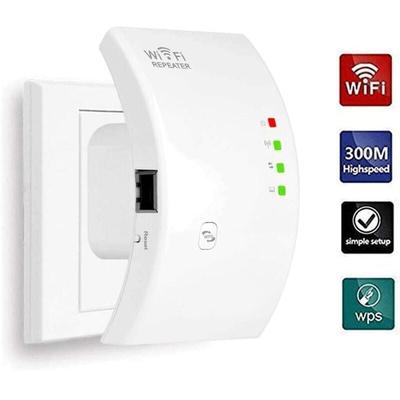 Leistungsstarker WLAN-Repeater WLAN-Verstärker N300, 2,4 GHz WLAN-Repeater mit 1 Ethernet-Port, Image