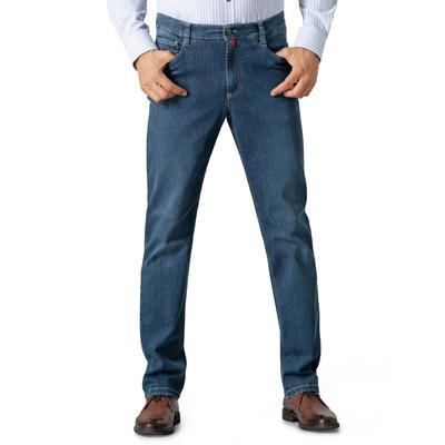 Walbusch Herren Bügelfrei Flex Jeans-Hose Comfort Fit Blau Image