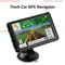 Navigatore GPS per auto da 5 pollici/7 pollici HD Touch Screen Navigatore GPS per camion Modalità 3D Sat Nav 8G + 256M 2023 Mappa Europa Navigatori GPS