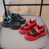 Disney Casual Turnschuhe Für Frühling Jungen Outdoor Spider-Man Schuhe Kinder Nicht-slip Schwarz Rot Mesh Schuhe Größe 22-36