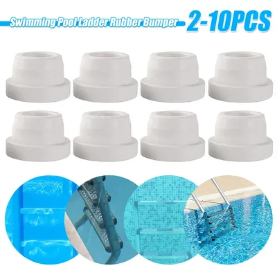 2-10PCS Pool Leiter Schläuche Innen Stecker Stoßstange Kappe Universal Schwimmbad Leiter Gummi Stecker für Inground Pool