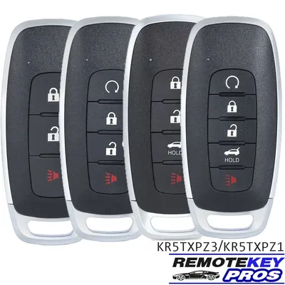 DIYKEY KR5TXPZ1/KR5TXPZ1, 285E3-5MR1B 433MHz 4A 3 Button Smart Remote Key Fob for Nissan Kicks Ariya Rogue Pathfinder 2022-2023