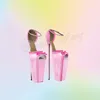 Abendessen High Heel Rosa Pumps Bogen Knoten Dekor Peep Offene spitze Schuhe High Heel Schuhe für Frauen Schuhe Neue Zapatos Para Mujere