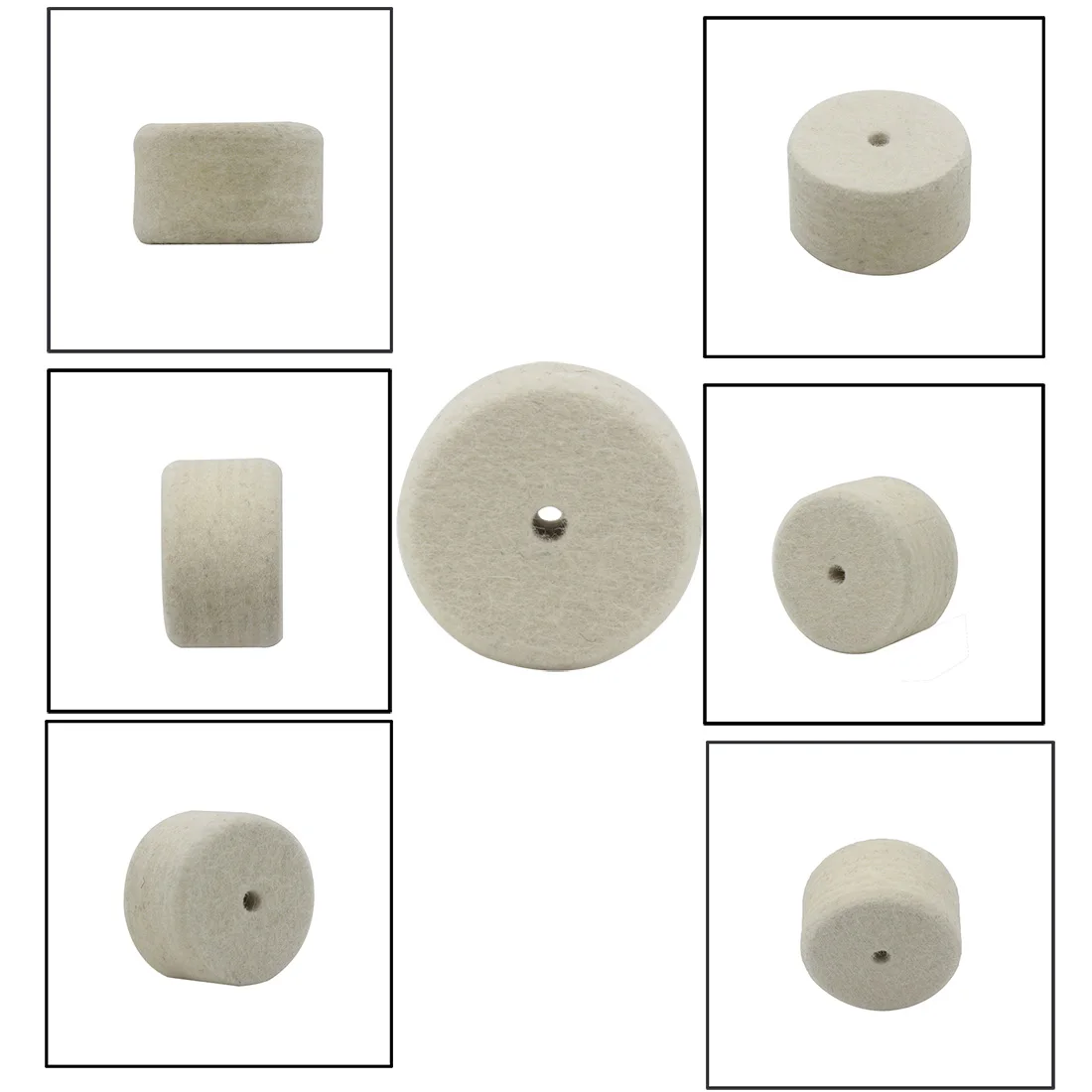 IRIN Wollfilz Pad Bass Jazz Trommel Fuß Schläger Hammerhai Trommel Pedal Mallet Kopf Ersatz Percussion Instrument Zubehör Image