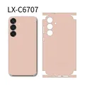 Pelle di colore normale per Samsung S25 Ultra Adesivo S25 EDGE Pellicola posteriore S23 S22 Decalcomania protettiva Wrap Protezione schermo posteriore opaca