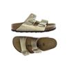 Birkenstock Damen Sandale, Gr. 35, gold, kein Etikett