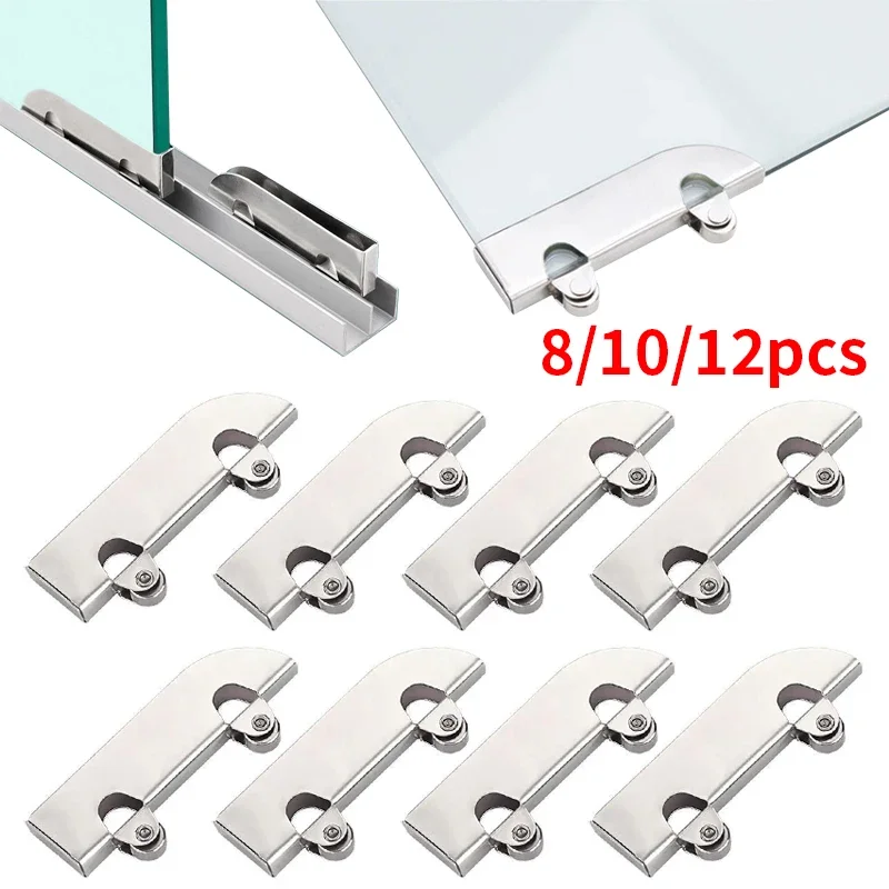 8/10/12 Stück Riemenscheibe, kleine Glasschiebetür, mobile Rollenriemenscheibe, Hardware-Zubehör-Klemmrad